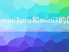 盯盯拍mini3pro和mini3的区别（盯盯拍mini3和mini3 pro）