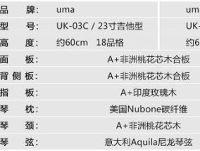 尤克里里尺寸选择