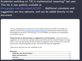 陶哲轩力荐、亲自把关：AI for Math照这个清单学就对了