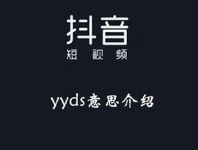 yyds啥梗什么意思 yyds出自哪