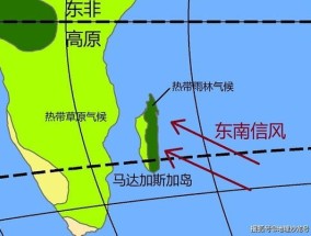 非洲马达加斯加岛东部热带雨林气候的成因