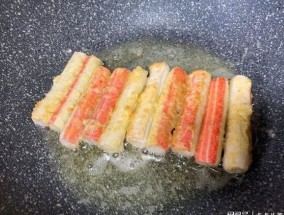 蛋与蟹棒完美结合 外酥里嫩 鲜味十足 简单零失败上桌秒光